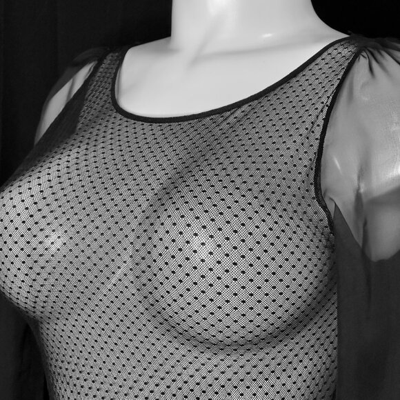 MASION CLOSE BODYSUIT W/PANTY - Picture 4 of 9